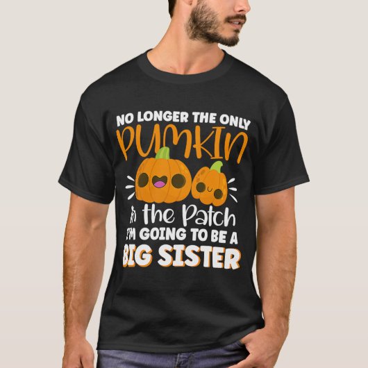 この小さなかぼちゃは姉妹館になるだろう Tシャツ (正面)