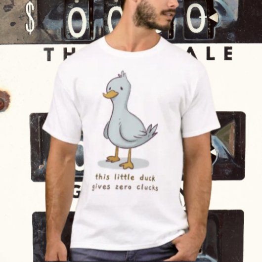 この小さなアヒル与えゼロコック Tシャツ