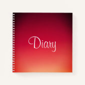 この小さなコイル状のエッジノートブックをパーソナライズ ノートブック (正面)