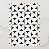 この小さな光が私のガスのユーモアのクリスマス 箔シーズンカード (裏面)