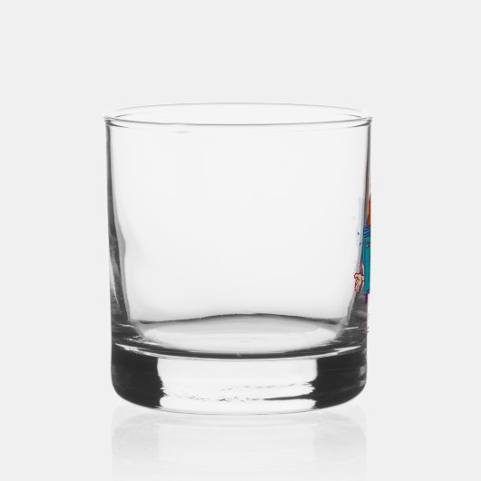 この小さな光：ごみ焼却炉の岩ガラス ウイスキーグラス (右)