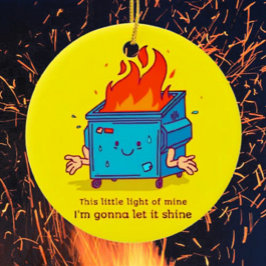 この小さな光：ダンスター火災セラミックオーナメント セラミックオーナメント