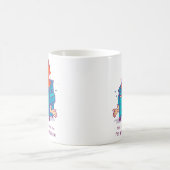 この小さな光：ダンスター火災デザイン コーヒーマグカップ (中央)