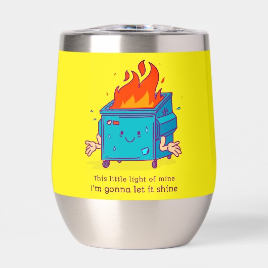 この小さな光：催涙の火 (正面)