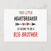 この小さな心砕き人は大きな贈り物になるだろう 案内ポストカード (正面)