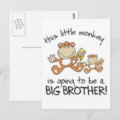 この小さな猿の兄 ポストカード (正面/裏面)