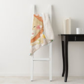 この小さな男の子のために |女の子がライオンカブ祈を持っている シェルパブランケット (インサイチュ)