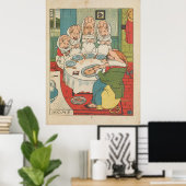 この小さな豚は市場に行った1870 – ホーム ポスター (ホームオフィス)