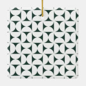 この小さな軽いガスおもしろいのクリスマス セラミックオーナメント (裏面)