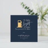 この小さな軽いガスおもしろいのライトクリスマス (スタンド正面)