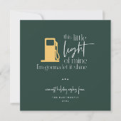 この小さな軽いガスおもしろいのライトクリスマス (正面)