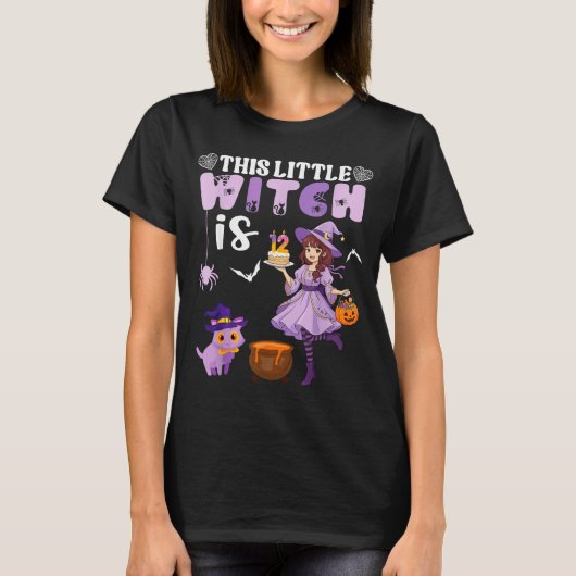 この小さな魔女は12歳の誕生日 Tシャツ (正面)