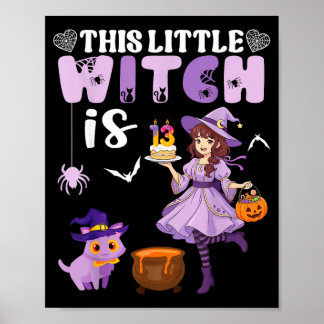 この小さな魔女は13歳の誕生日 ポスター