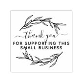この小規模企業をサポートしてくれてありがとう セルフインキングスタンプ (デザイン)