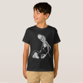 この岩が気に入らない Funny Marcus The Worm メーム Tシャツ (正面フル)