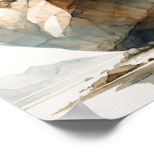 この岩の上に私は教会を建てる ポスター (角)