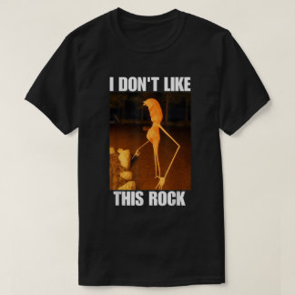 この岩嫌いだわ Meme Tシャツ