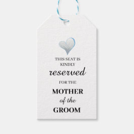 この席は母の代わりになっている ギフトタグ