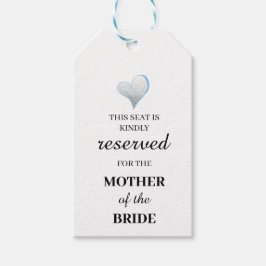 この席は母の代わりになっている ギフトタグ