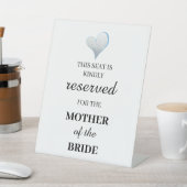 この席は母の代わりになっている 台座サイン (インサイチュ)