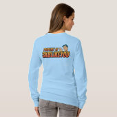 この帽子とスケートシャツ Tシャツ (裏面フル)