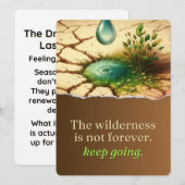 この干ばつはいつまでも続かぬ (正面/裏面)