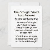 この干ばつはいつまでも続かぬ (裏面)