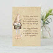 この幸運な小さな格言幸運と健康 カード (スタンド正面)