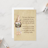 この幸運な小さな格言幸運と健康 カード (正面/裏面インサイチュ)