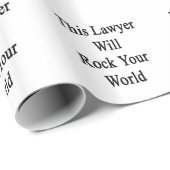 この弁護士はあなたの世界を揺すります ラッピングペーパー (ロールコーナー)