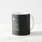 この弁護士は常に懇願しています コーヒーマグカップ (正面右)