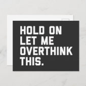 この引用文を考え過おもしろいぎる ポストカード (正面/裏面)