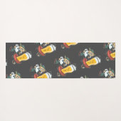 この後のヨおもしろいガでビール男性漫画はたった1人 ヨガマット (裏面(横))