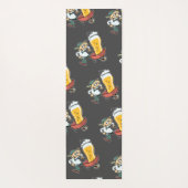 この後のヨおもしろいガでビール男性漫画はたった1人 ヨガマット (裏面)