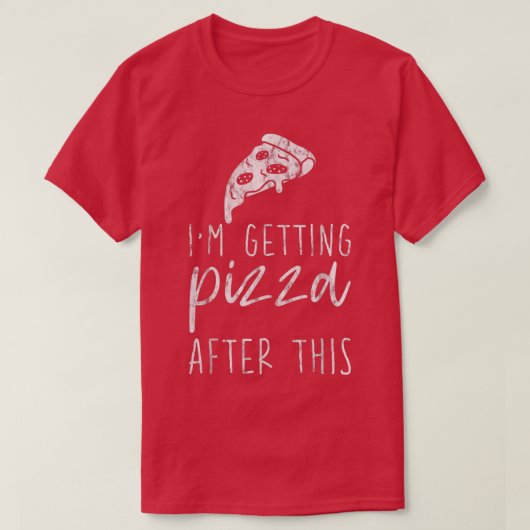 この後ピザを食べ4631638 Tシャツ (デザイン正面)