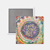 この得おもしろいのカラフル感性 マグネット (正面/裏面)