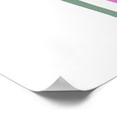 この得カラフル感動的引用文 ポスター (角)