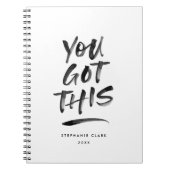 この得カラースパイラカスタムルのノートブック ノートブック (正面)