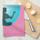 この得サンダー_コーブ キッチンタオル (四つ折り)