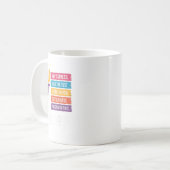 この得ストレスロックはテスト日Te コーヒーマグカップ (正面左)