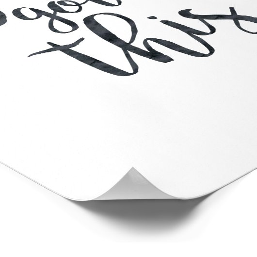 この得タイポグラフィやる気を起こさせる引用文 ポスター (角)