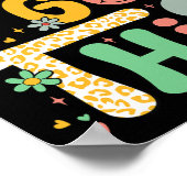 この得テスト日Groovyやる気を起こさせる先生 ポスター (角)