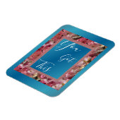 この得ピンクの春が咲く感動的 マグネット (左側)