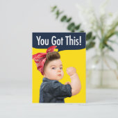 この得ベビー インビテーションポストカード (スタンド正面)