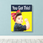 この得ベビー キャンバスプリント (インサイチュ (ウッドフロア))