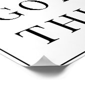 この得ミニマルおもしろいポスター ポスター (角)