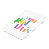 この得励カラフルまし感動的 マグネット (左側)