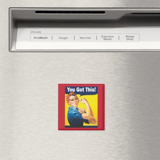 この得勇気付けられるサポートRosie マグネット (インサイチュ (食洗機))