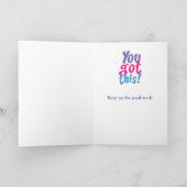 この得勇気付けられる カード (内部)