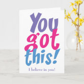 この得勇気付けられる カード (黄色い花)